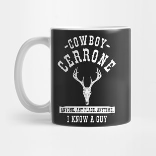 Cowboy Cerrone WHT Mug